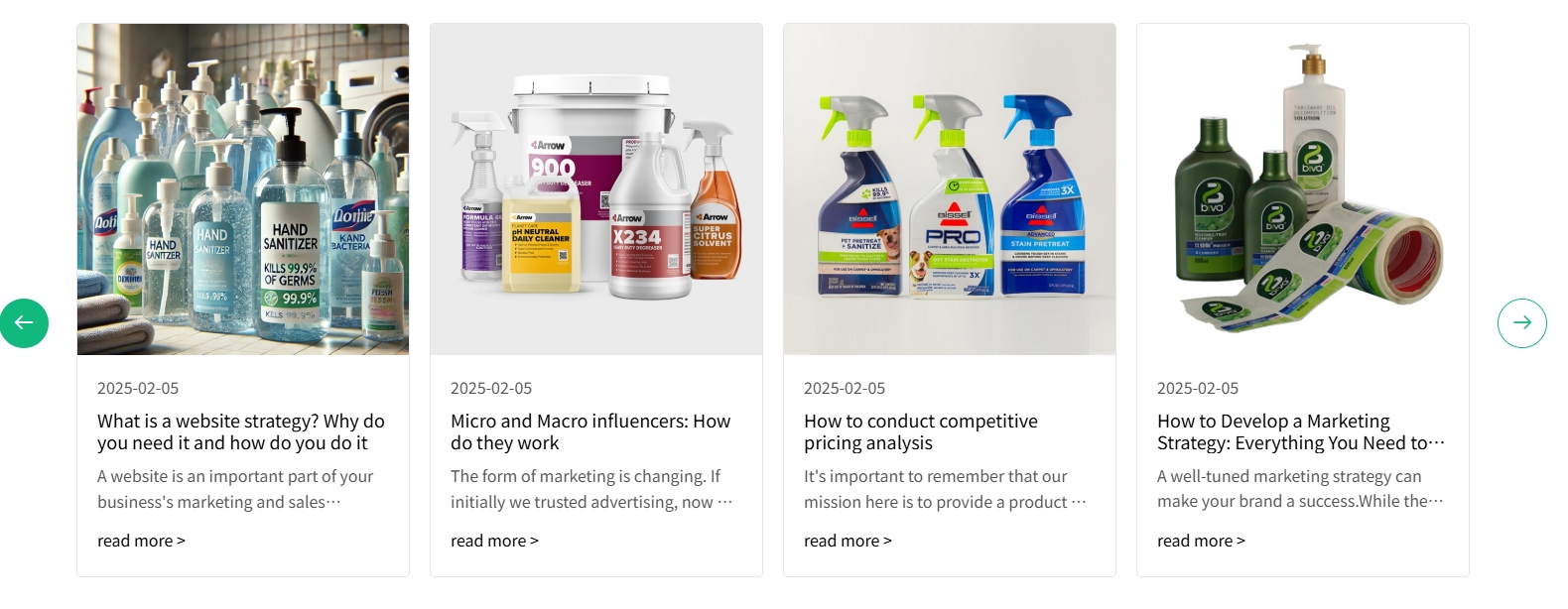 有参数的产品演示